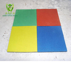 Plancher modulaire en caoutchouc personnalisé OEM Fournisseur de la Chine Résistance à l'acide-base pour terrain de basket extérieur Gymnastique antistatique - Product Image 4