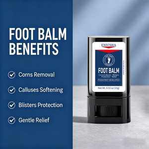 Crème hydratante réparatrice pour pieds <span class=keywords><strong>à</strong></span> formule végétale, soin des pieds pour peaux rugueuses, apaisante, réparation des talons secs et craquelés, élimination des callosités, baume pour les pieds - Vente flash - Product Image 3