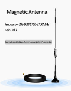 <span class=keywords><strong>Antenne</strong></span> magnétique 4G LTE Plug and Play <span class=keywords><strong>sans</strong></span> perçage, récepteur de signal externe avec connecteur SMA mâle - Product Image 3