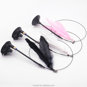 Jouet interactif amusant pour chat avec plume et cloche, bâton de stimulation pour chaton, jouet de stimulation pour chat, fournitures pour chat, nouveauté 2025 - Product Image 4