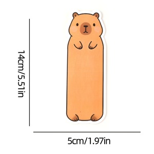 Spot wholesale acrylic capybara <b>Bookmark</b> Book Reading Mark <b>bookmark</b> card <b>gift</b> promotional <b>gifts</b> - Product Image 3