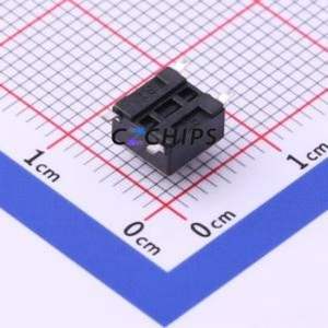 TS-1102S-A-C-B Tactile Switch SMD-4P,6x6mm Switch Single Pole Single Throw Round Button 1N Vertical Mount - Product Image 2