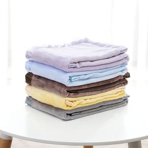 超ソフトサテントリムフランネルフリースニットベビーブランケット - Product Image 6