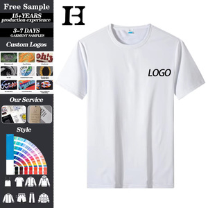 工場直送Tシャツ 耐久性のあるボックスシルエット カスタムストリートウェア オーバーサイズ ポリエステル製 ホワイト メンズTシャツ エクササイズ用 - Product Image 1