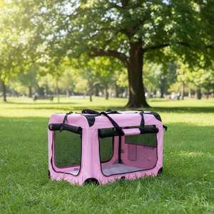 Jaula Plegable Oxford para Mascotas, Transportín para Perros, Transpirable, Antiarañazos, de Malla, Suministro de Fábrica - Product Image 1