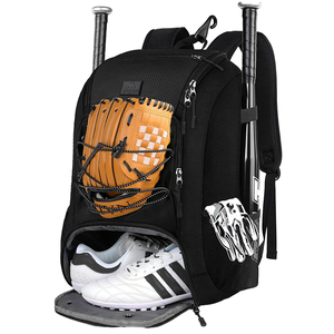 Mochila de Béisbol y Sóftbol Impermeable de Gran Capacidad Personalizada, Bolsa Deportiva Unisex Juvenil de Moda con Cremallera y Bordado - Product Image 1