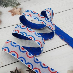 Bande élastique jacquard personnalisée, ceinture élastique de couleur sur mesure, ceinture élastique épaisse de couleur, design populaire, sangle en toile de 20 mm 2 cm - Product Image 4