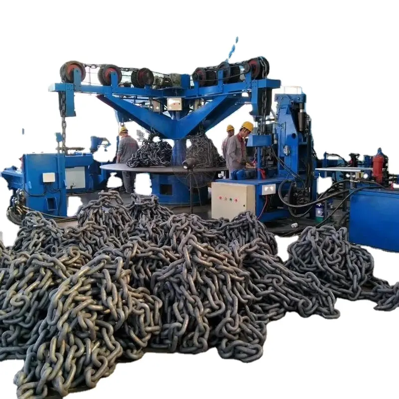 Máquina de fabricación de cadena de ancla de sinergia, máquina de cadena, ancla de mina de carbón y máquina de cadena automática