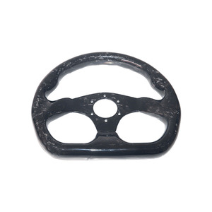 <span class=keywords><strong>Volant</strong></span> en fibre de carbone mate haute performance avec finition carbone forgé pour la tuning de voitures exotiques - Product Image 4