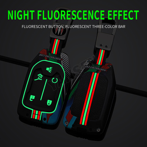 3/4/5/6 Nút Chìa Khóa Xe Trường Hợp Bìa Shell <span class=keywords><strong>Fob</strong></span> Đối Với GMC Địa 2019 Đối Với Chevrolet ngoại ô 2019 Xe Keychain Phụ Kiện Nội Thất - Product Image 6