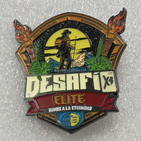 Badges personnalisables en émail souple et dur pour la conférence du club Pathfinder, le camp de l'aventure Adventist et le Camporee