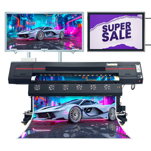 Large 1.8m Printer <b>Vinyl</b> Digital Flex Banner Sublimation Printing <b>Machine</b> Xp600 I3200 Head Eco Printer - Product Image 1