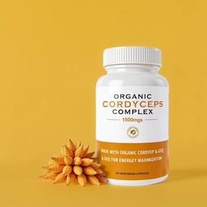 Suplemento Cordyceps Militaris Extract Cápsulas Chinese Caterpillar Fungo Soft Capsule Cordyceps Sinensis Cápsulas - Product Image 5