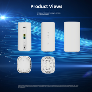 เราเตอร์ MegaTower AX5400 <span class=keywords><strong>WiFi</strong></span> 6 Gigabit โมเด็มใหม่ 5G/4G 2.4G/5G เสาอากาศในตัว 4 ต้น ไฟร์วอลล์ & VPN สำหรับสำนักงานและบ้าน ใช้ไฟ 12V-จีน - Product Image 6