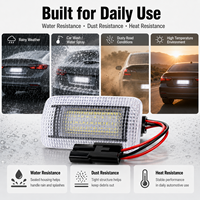 Lampe de courtoisie LED sans erreur pour l'éclairage intérieur de voiture étanche et facile à installer Toyota
