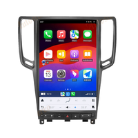 Reproductor Multimedia para Auto SaiHo de 14.5'' para Infiniti G37/G35/G25/G37S 2007-2013, Android CarPlay, GPS, 4G, MP3/MP4, TV OLED