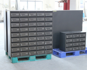 Premium Stainless Steel Cluster Mailbox Unit with Secure Locking Doors for Multi-Family Residential Buildings - Product Image 6