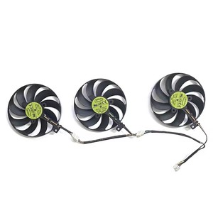 <span class=keywords><strong>ASUS</strong></span> Rogers RX 5600 <span class=keywords><strong>XT</strong></span> <span class=keywords><strong>5700</strong></span> 5700XT RX5700 ventilador de refrigeración de tarjeta gráfica T129215SU 87MM 7-PIN DC 12V 0.5A ventilador de tarjeta gráfica - Product Image 3