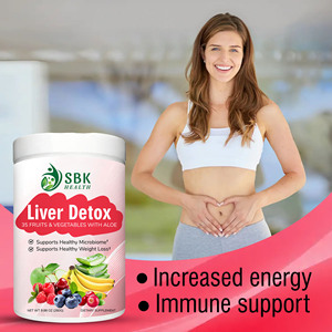 Private Label liver Detox Powder with Total Carbohydrate Supports Healthy Microbiome Supports Weight Management Powder - Product Image 3