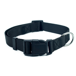 Factory Wholesale Personalized Custom Adjustable Solid <strong>Dog</strong> <strong>Collar</strong> Nylon Pet <strong>Dog</strong> <strong>Collars</strong> for Medium and Large <strong>Dog</strong> - Product Image 4