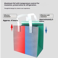 Sac non tissé personnalisable, recyclable et biodégradable pour chocolat, gâteaux, sucre, traiteur, desserts, matériau alimentaire Flexiloop