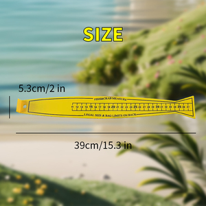 Bảng đo cá Dễ đọc và mang theo thiết bị đo cá cua, thước cá thuyền, kayak, vàng - Product Image 5