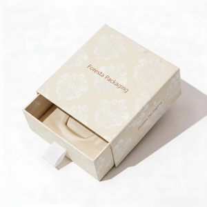 Custom Printed Eco-Friendly Recyclable Drawer-Style <b>Square</b> Rigid Box Four-Color Printing Hot Stamping for Premium Presentation - Product Image 2