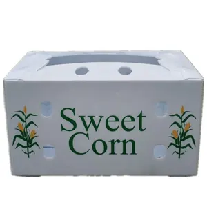 Коропласт, упаковка овощей, коробки для сладкой кукурузы, напрямую с завода