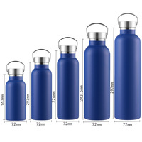Gobelet thermique isolé sous vide en acier inoxydable 304 à double paroi pour les boissons chaudes/froides de 12 à 34 oz
