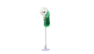 Nouveau <span class=keywords><strong>jouet</strong></span> pour chat souris de simulation de plumes en plastique élastique avec ventouse <span class=keywords><strong>jouet</strong></span> interactif pour chat - Product Image 5