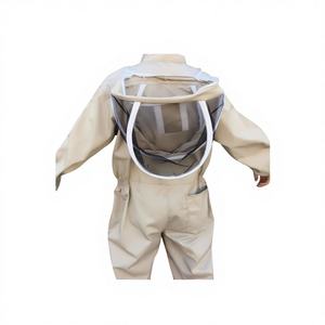 Nuevo Traje Protector de Apicultura Profesional Ventilado de Algodón Ajustado de Cuerpo Completo Anti-Picaduras Transpirable con Protección Contra Incendios para Fábrica - Product Image 1