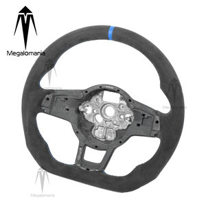 เหมาะสำหรับ <span class=keywords><strong>Volkswagen</strong></span> Golf7.5 GTI MK7 GTS GTD GTE R-Line Golf7 GLI POLO Passat Jetta MK6อัพเกรด Golf6พวงมาลัยหนังแบบเต็ม - Product Image 5