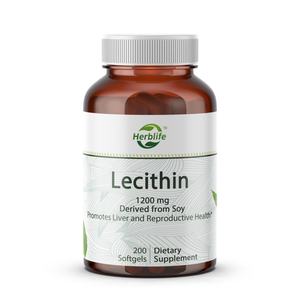Lecitina de Soya OEM/ODM 1200 mg, Suplemento Dietético, Función Cerebral, Salud Hepática, Mejora la Salud Reproductiva - Product Image 1
