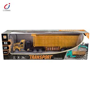 1:48 RC 엔지니어링 트럭 RC 덤퍼 플라스틱 덤프 트럭 장난감 건설 원격 제어 장난감 덤프 트럭 차량 - Product Image 5