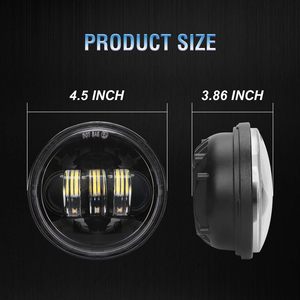 OVOVS luces antiniebla LED de 4,5 pulgadas luz auxiliar para Har-ley Davi-dson Electra Street Glide Heritage Softail Classic Road King - Product Image 3