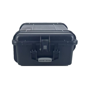 DPC118 	 Boîte de rangement d'outils en plastique noir robuste, étanche IP67, grande boîte à outils, étui de protection pour outils, 590*432*230mm - Product Image 5