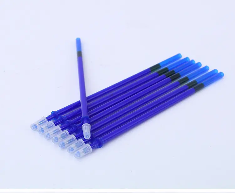 Дешевые черные синие термочувствительные Исчезающие стираемые гелевые ручки заправка чернил