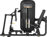 Machine de presse à jambes assise commerciale BFT-M9018 certifiée CE ISO EN957 SGS, équipement de musculation à résistance sélectionnable pour salle de sport