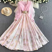 Robe élégante à manches longues à imprimé animalier avec col carré, coupe ajustée pour occasions spéciales, vente en gros, faible MOQ