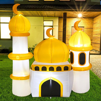 Décoration gonflable Superwin CTO pour l'Aïd, décoration extérieure pour la maison, le jardin, la mosquée, étoile, lune, décoration musulmane du Ramadan