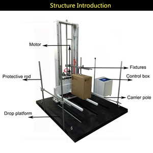 เครื่องทดสอบการตกกระแทกแบบ Zero Drop สำหรับกล่องกระดาษลูกฟูกมาตรฐาน ISO 2248 ISTA - Product Image 4