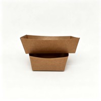 Fabricant professionnel de barquettes en papier kraft |   Boîte jetable en forme de bateau sur mesure |   Emballage alimentaire écologique résistant à la graisse