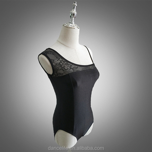 Body da ginnastica per danza classica senza maniche per adulti per ragazze abiti da ballo per allenamento da ballo <span class=keywords><strong>abbigliamento</strong></span> da <span class=keywords><strong>Ballerina</strong></span> - Product Image 4