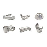 Komponen Penggilingan Aluminium Titanium Presisi Tinggi Kustom yang Diproses CNC untuk Lengan Robot dan Sendi Robot untuk Pemesinan
