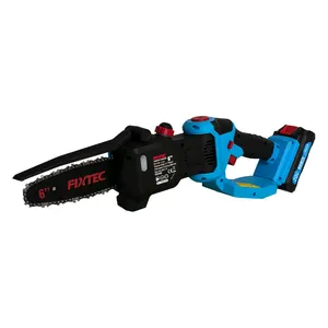 FIXTEC Portable Tree Cutting Cordless Electric Battery Powered Chain Saw Mini Chain Saw Machines