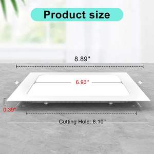 Panel de Luz LED Redondo Superbrillante de 3W-18W en Oferta, Downlight Delgado con Cuerpo de Aluminio Moderno para Sala de Estar, Envío Gratis - Product Image 3