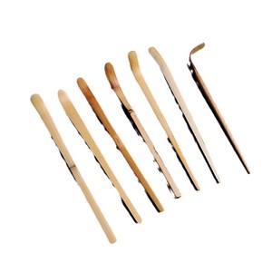 Japanese Style Bamboo Tea Pick Scoop Set Handmade Kung Fu Tea Ceremony Accessories Irregular Shape Zhejiang Origin - Product Image 4