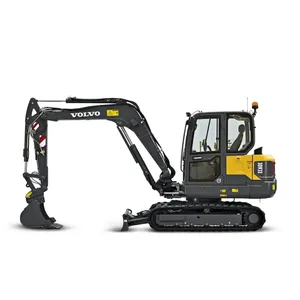 Cheap price Used farm tractors mini excavators VOLVO EC60 6.0t for garden work in great condition