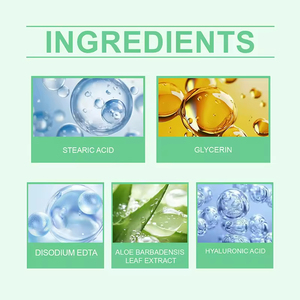 Jabón Sólido Artesanal de Aloe Vera, Orgánico y <span class=keywords><strong>Natural</strong></span>, para Baño, Cuerpo y Rostro, <span class=keywords><strong>Aclarante</strong></span>, Anti-Acné, con Etiqueta Personalizada OEM/ODM - Product Image 4
