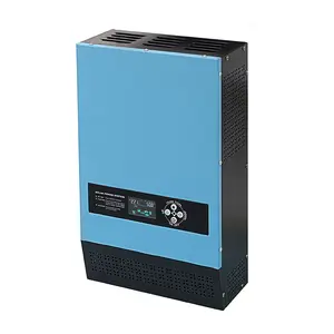 Convertisseur Inverter energi surya, konverter energi surya 12 v 220v 5kW Mppt 70a 24 v, Inverter frekuensi rendah dengan pengisi daya baterai